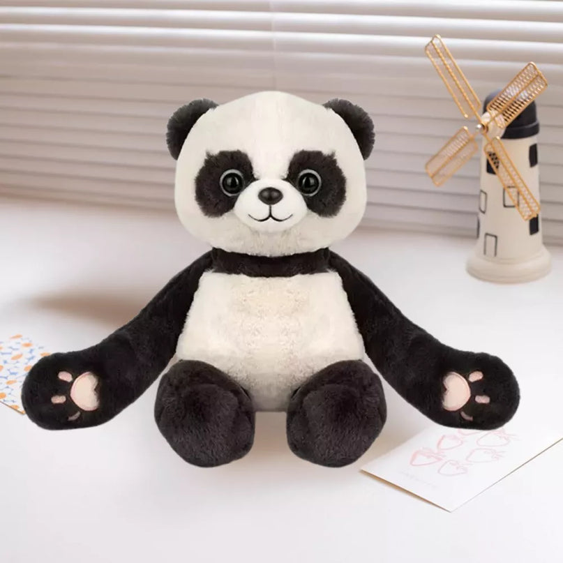 Pliušinė panda su magnetais 23cm