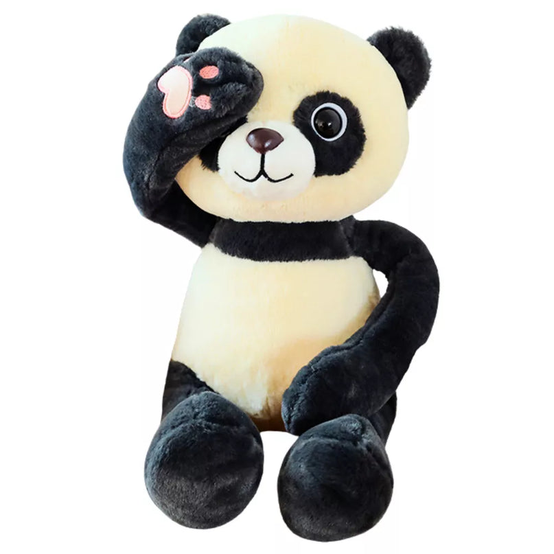 Pliušinė panda su magnetais 23cm
