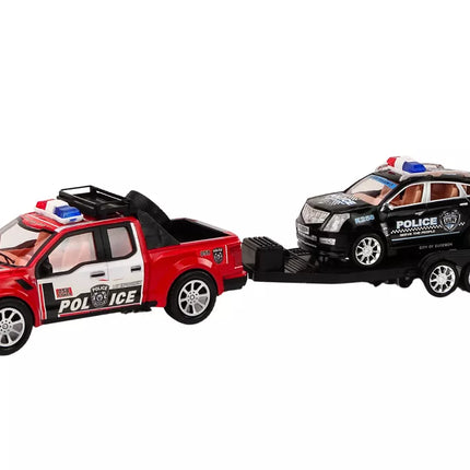 Policijos rinkinys: Policijos pikapas su vilkiku