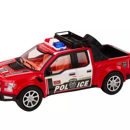 Policijos rinkinys: Policijos pikapas su vilkiku