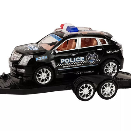 Policijos rinkinys: Policijos pikapas su vilkiku