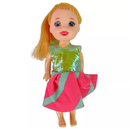 Nėščia lėlė su lėlyte ir priedais