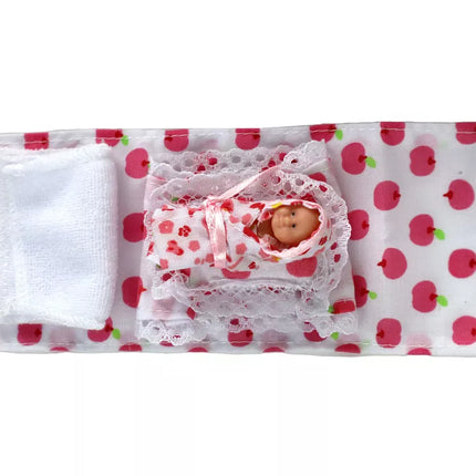 Nėščia mama lėlė Liusė su priedais