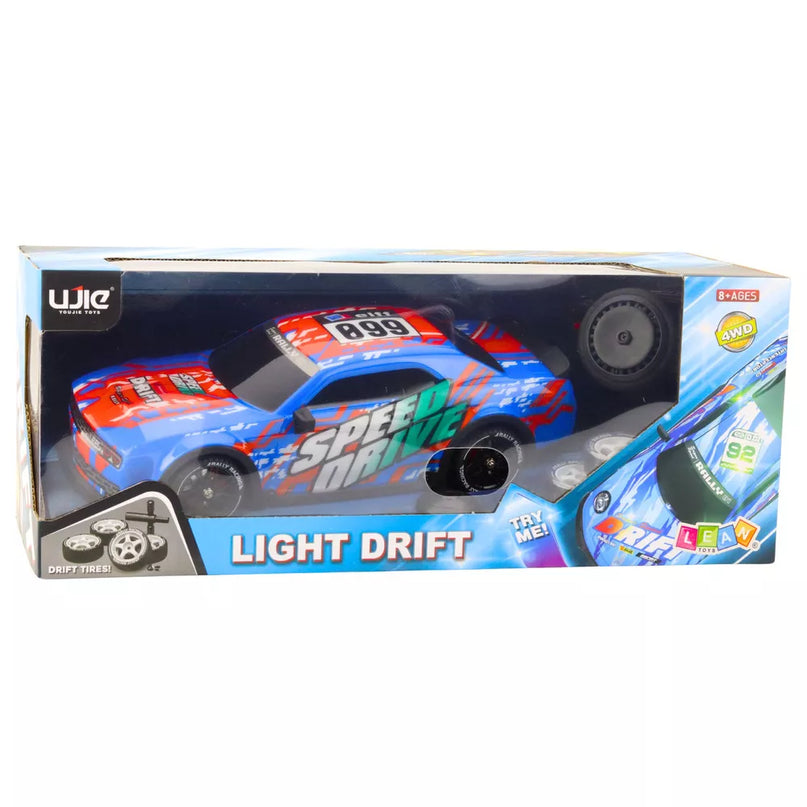 Nuotoliniu būdu valdomas RC sportinis automobilis su drift funkcija