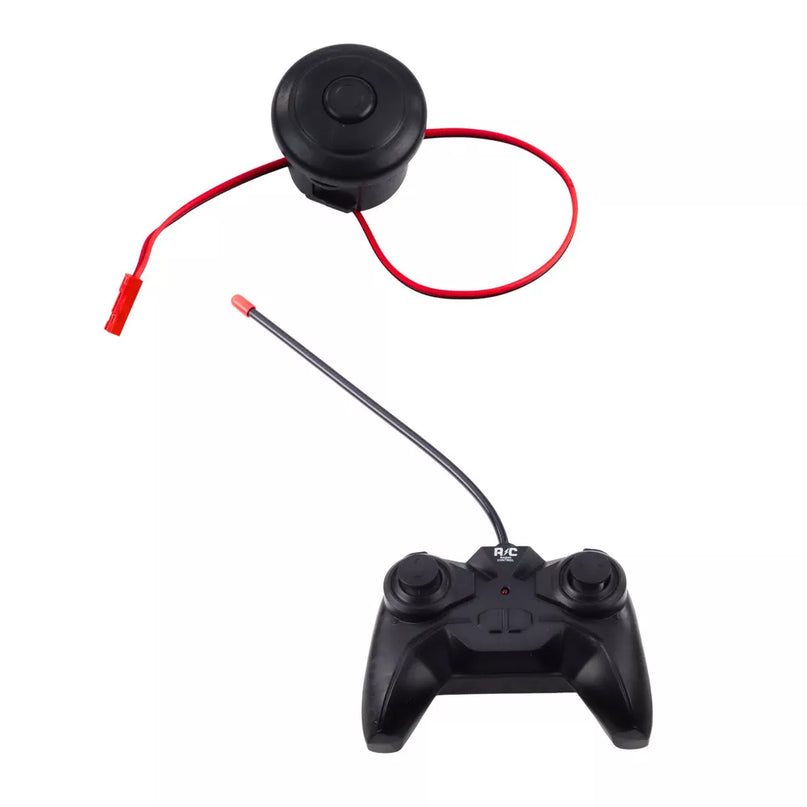 RC valdoma sunkvežimio modelis turkio spalvos