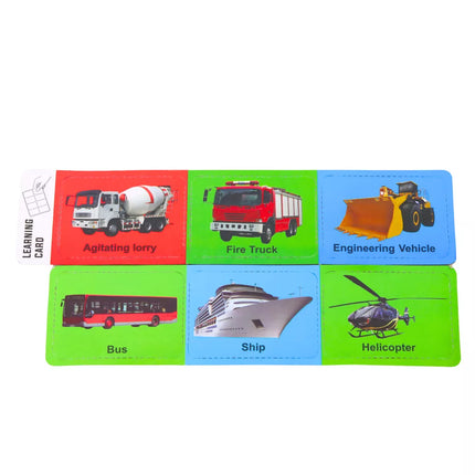 Raudono automobilio rinkinys su kemperiu