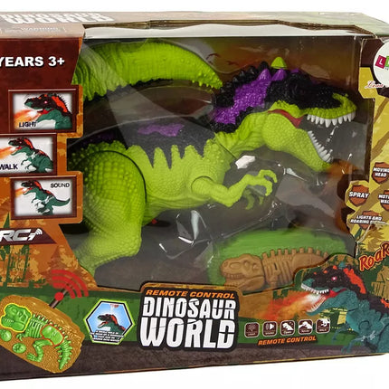 Nuotoliniu būdu valdomas dinozauras su šviesos ir garso efektu
