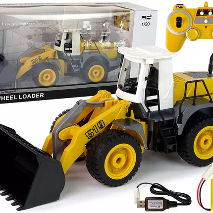 Nuotoliniu būdu valdomas ekskavatorius R/C 1:20 Kėlimo ranka