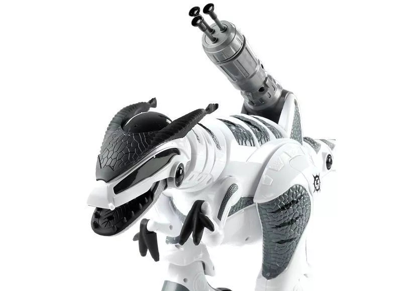 Nuotoliniu būdu valdomas baltas dinozauras