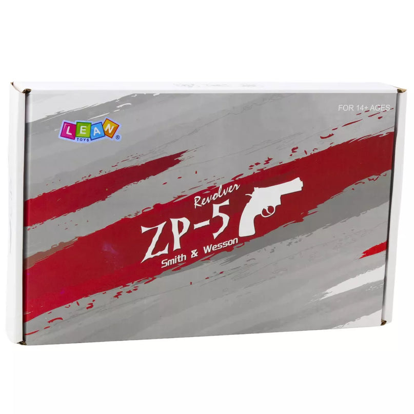 Revolveris ZP-5 putų šoviniams ir gelio kamuoliams su skydu ir dėklu