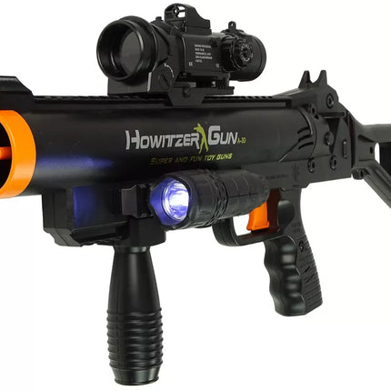 Juodas granatsvaidis su raketomis