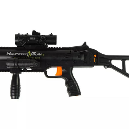 Juodas granatsvaidis su raketomis