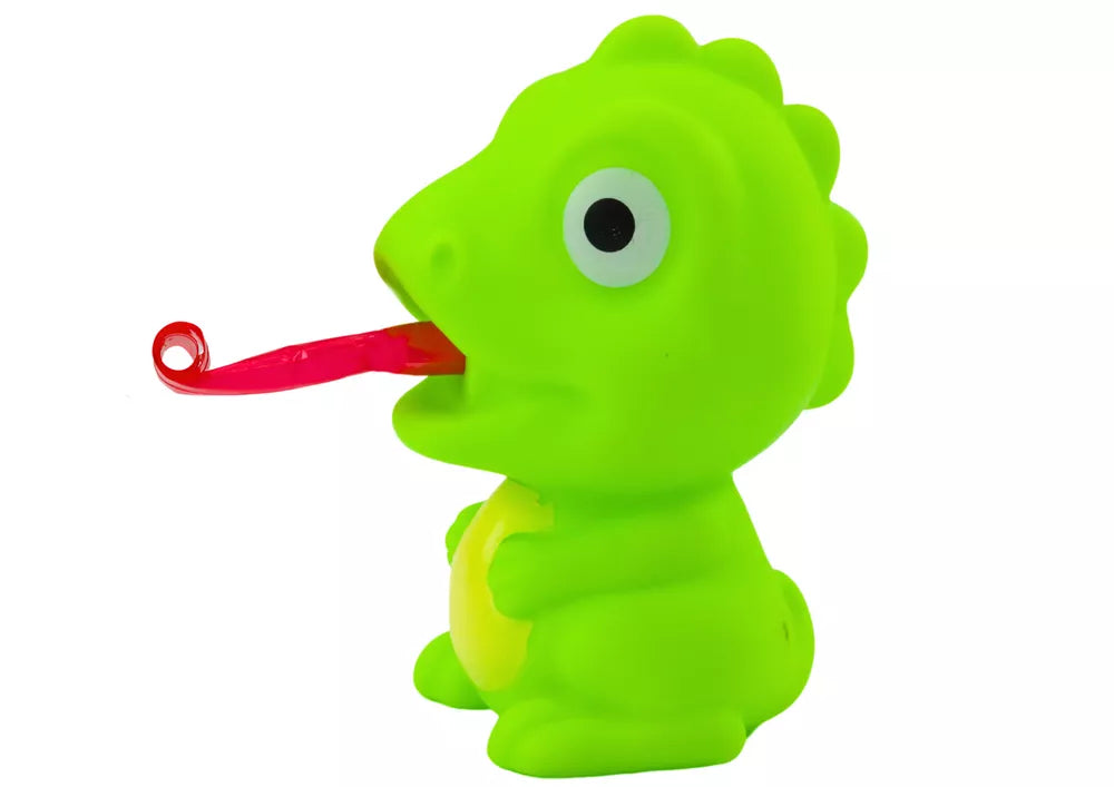 Guminis dinozauras su įtraukiamu liežuviu