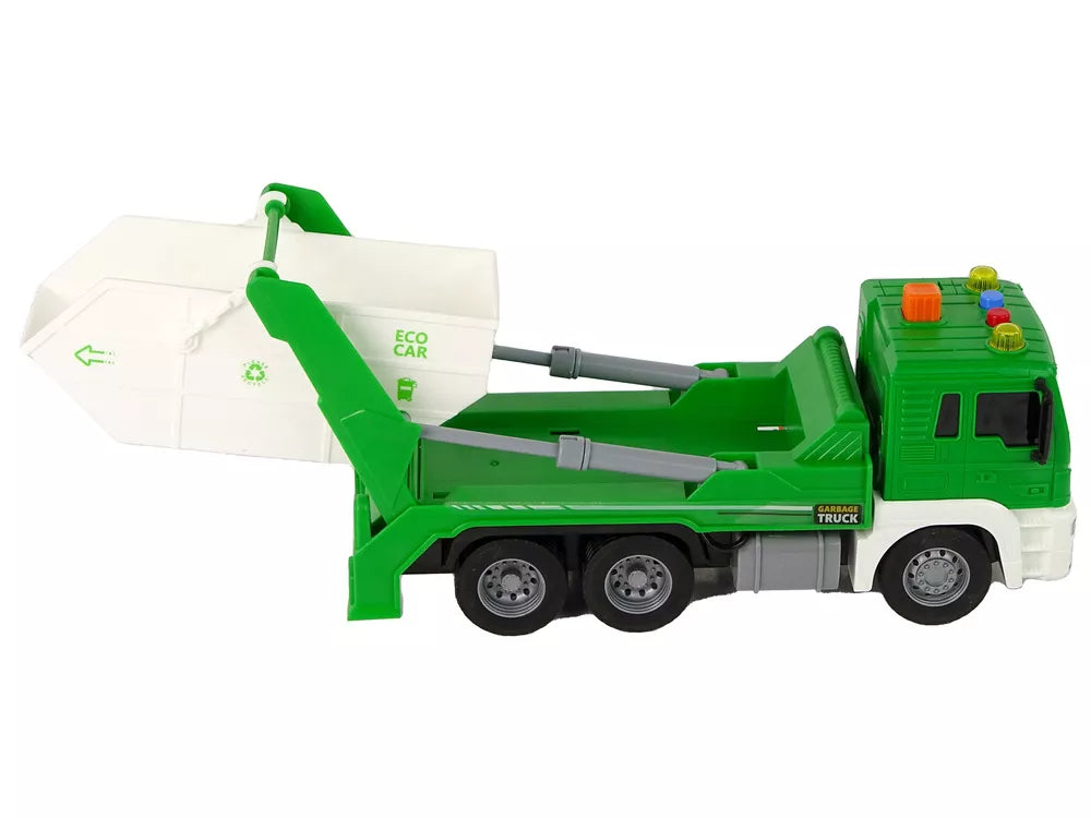 Žaliųjų atliekų konteinerių sunkvežimis