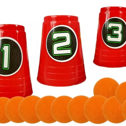 Šautuvas su minkštais kamuoliukais