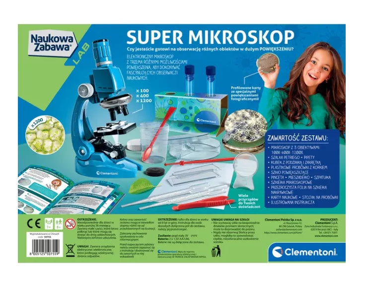 Mikroskopo rinkinys Clementoni 50755