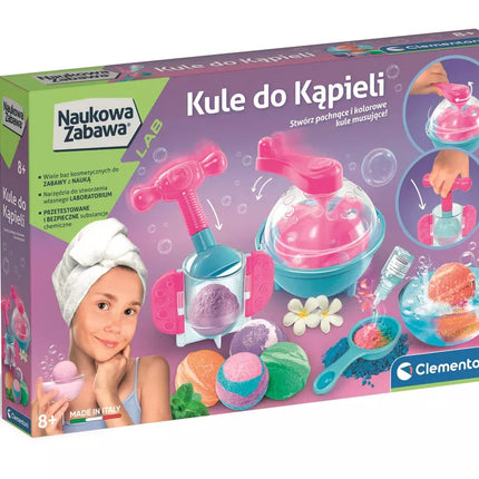 Vonios burbulų laboratorija lenkų kalba Clementoni 50397