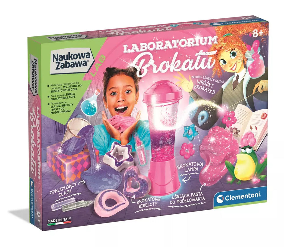 Blizgantis laboratorijos pasakų pasaulis, lenkų kalba Clementoni 50700