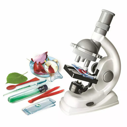 Moksliniai eksperimentai su mikroskopu lenkų kalba