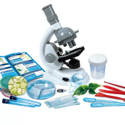 Moksliniai eksperimentai su mikroskopu lenkų kalba