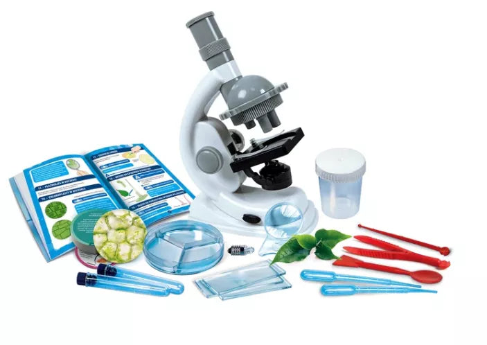 Moksliniai eksperimentai su mikroskopu lenkų kalba