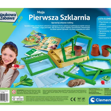 Mano pirmoji šiltnamio laboratorija, lenkų kalba Clementoni 50861