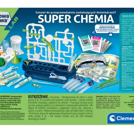 Žaidimas Superchemija, lenkų kalba Clementoni 50805