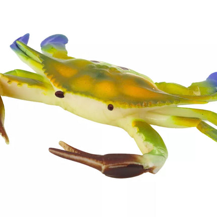 Guminio žalio krabo figūrėlė