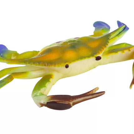 Guminio žalio krabo figūrėlė