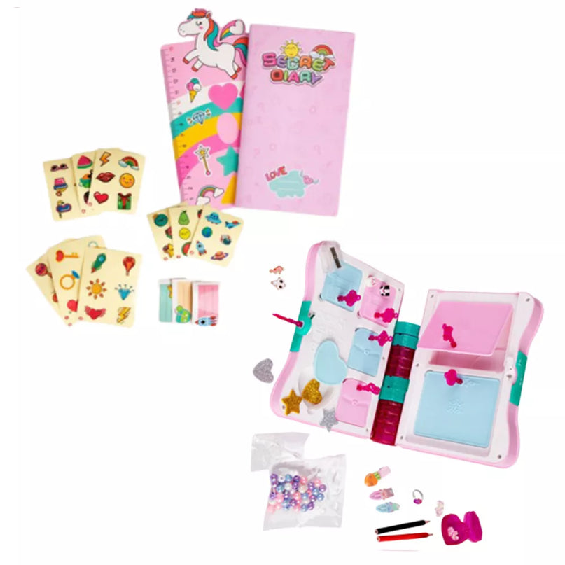 Rožinės spalvos slaptas dienoraštis su užraktu