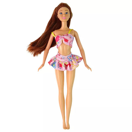 Lėlė su baidare ir priedais