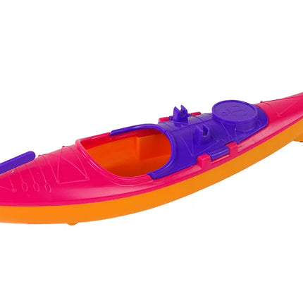 Lėlė su baidare ir priedais