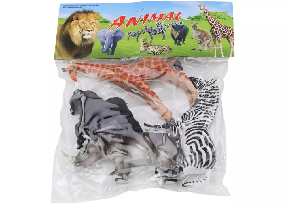 Afrikos gyvūnų figūrėlių rinkinys