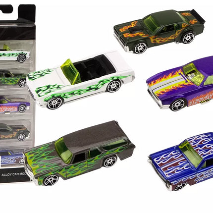 Metalinių automobilių  rinkinys