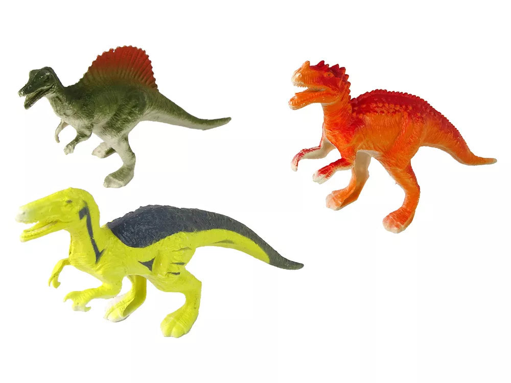 Spalvingų dinozaurų figūrėlių rinkinys 9 vnt.