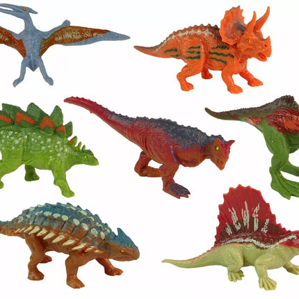 Dinozaurų figūrėlių rinkinys, 12 vnt