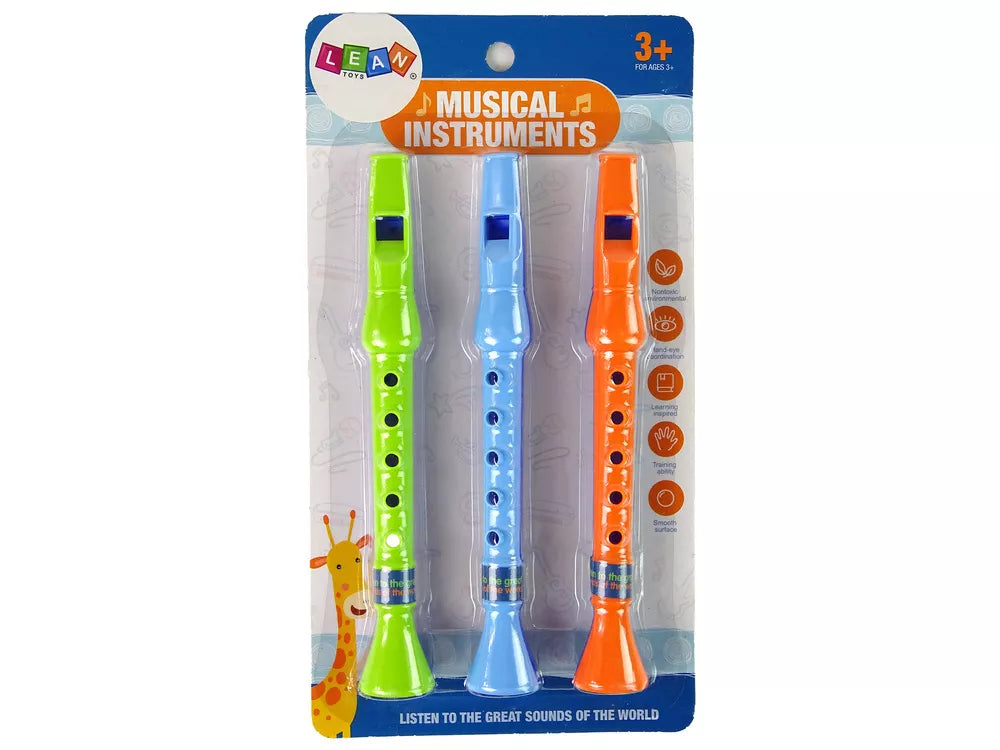 Trijų fleitų rinkinys vaikams