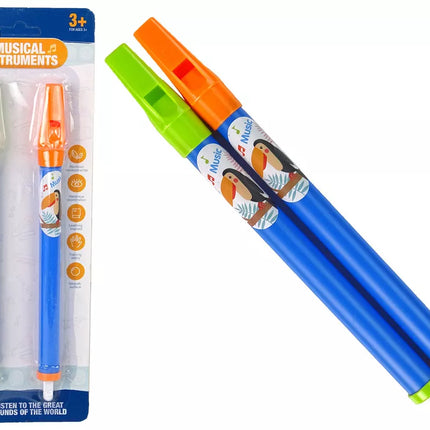 Dviejų mėlynų fleitų rinkinys vaikams