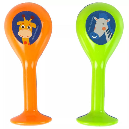 Dviejų spalvų barškučių rinkinys