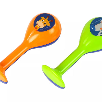 Dviejų spalvų barškučių rinkinys