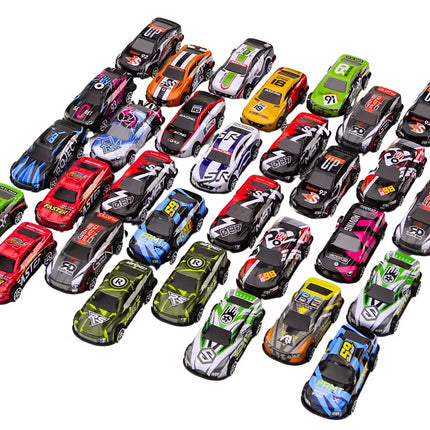 Spalvotų automobilių rinkinys 32 vnt.