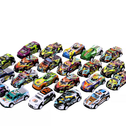 Spalvotų automobilių rinkinys