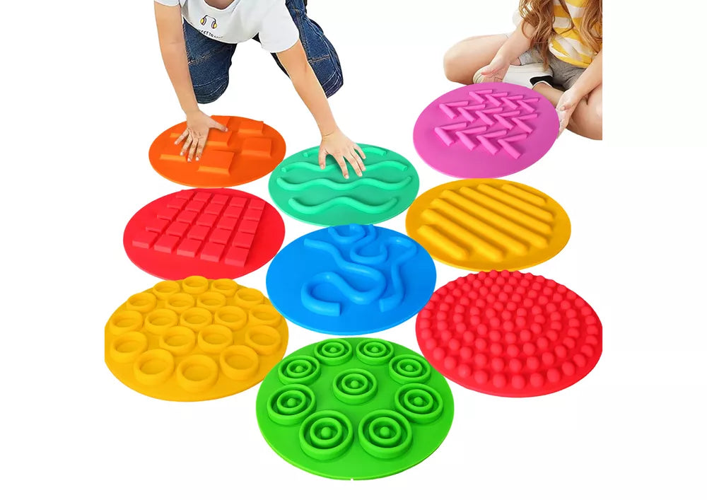 Silikonis pojūčių spalvotas  takas 20 vnt.