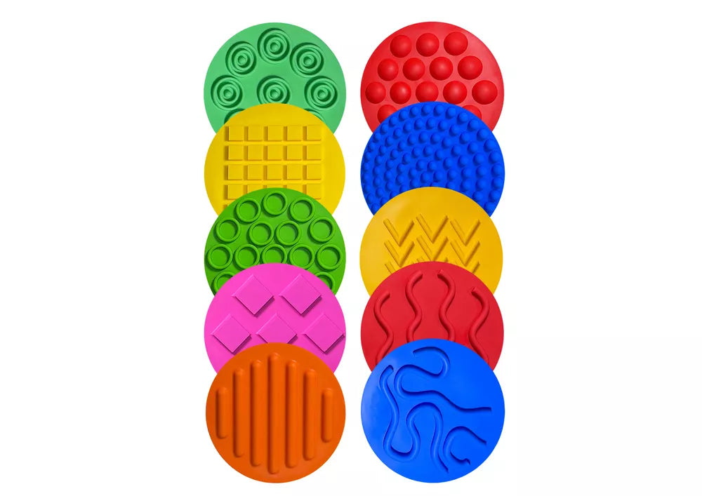 Silikonis pojūčių spalvotas  takas 20 vnt.