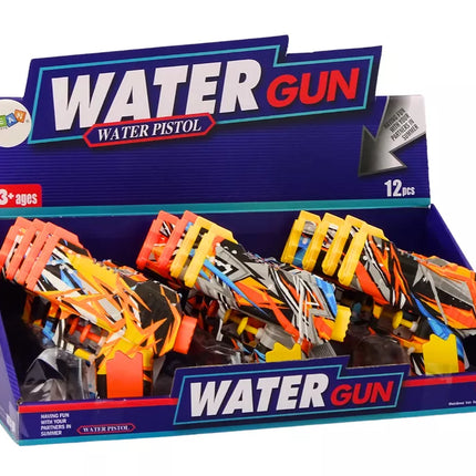 Mažas vandens pistoletas su grafiti