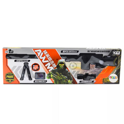 Snaiperio šautuvas su stovu 80cm