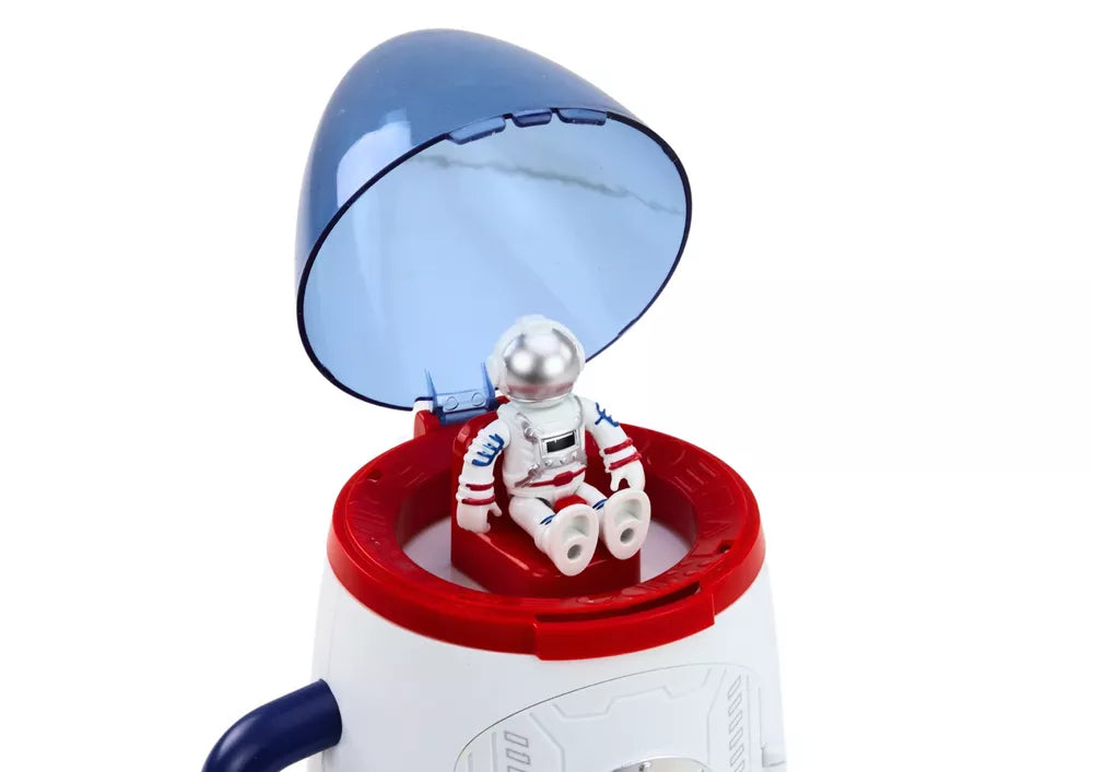 Kosmonauatų raketa su transporto priemone