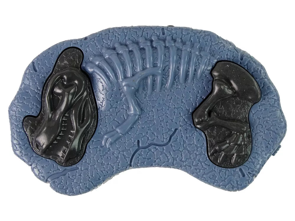 Rudas išardomas dinozauras su grąžtu