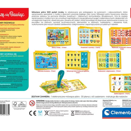 Skaičių žaidimas su kalbančiu rašikliu, lenkų kalba Clementoni 50783