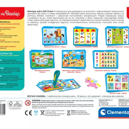 Kalbantis rašiklis, lenkų kalba